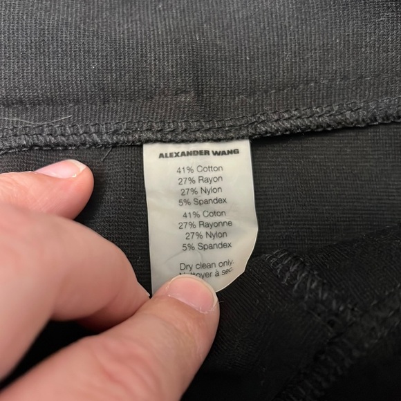 ALEXANDER WANG BLACK MINI SKIRT SMALL - Picture 7 of 14